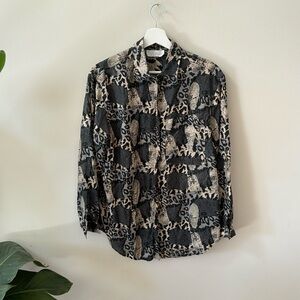 Vintage - silk like top